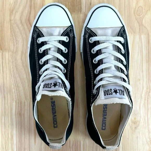 Converse Chuck Taylor Low Canvas Trainers  Size  M 7.5  W 8.5   1J798 - Picture 7 of 11